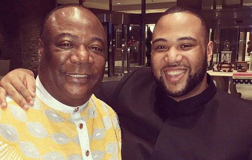 Duncan Williams and son Daniel Williams