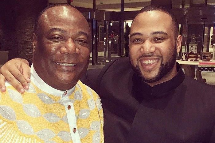 Duncan Williams and son Daniel Williams