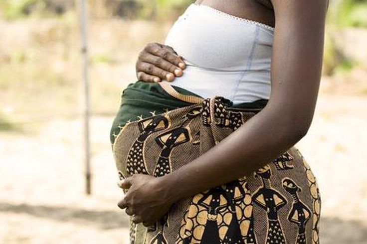 File photo: Pregnant woman