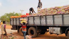Food for flood victims