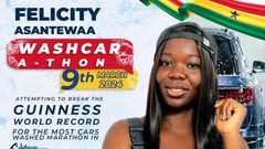 GWR confirms Felicity Asantewaa as record holder for most cars washed