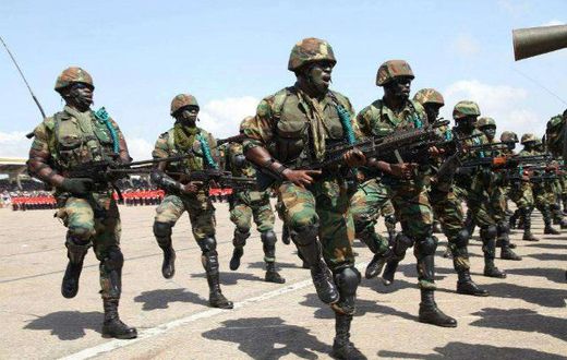 Ghanaian soldiers