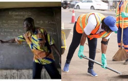 Underpaid professionals in Ghana