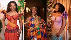 Brides in Kente