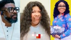 Nana Agradaa in tears as women's fellowship leader in her church snatches her husband