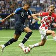 Heart scare: Croatia defender Ivan Strinic in action in the World Cup final