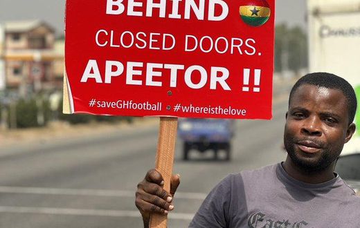 #SaveGhanaFootball demo