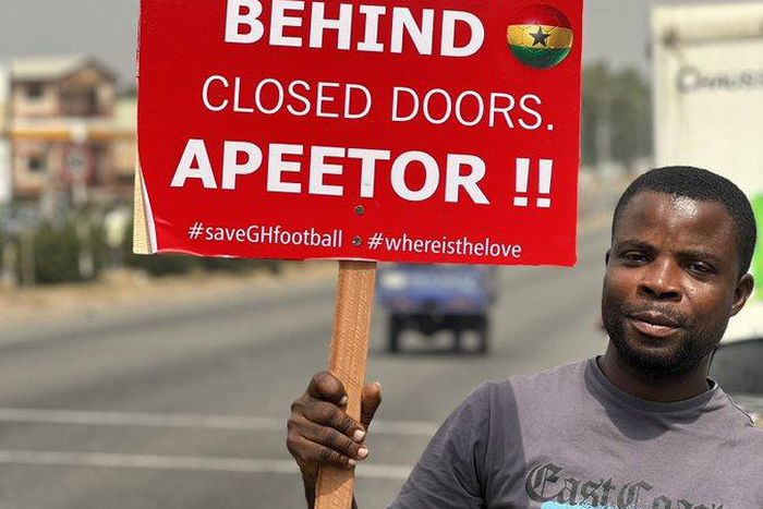 #SaveGhanaFootball demo