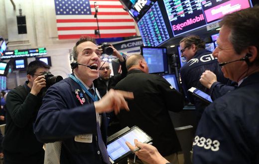 trader happy