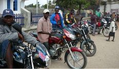 Motorcycles are not that popular in Ghana