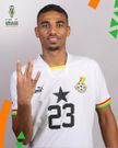 Alexander Djiku of the Black Stars
