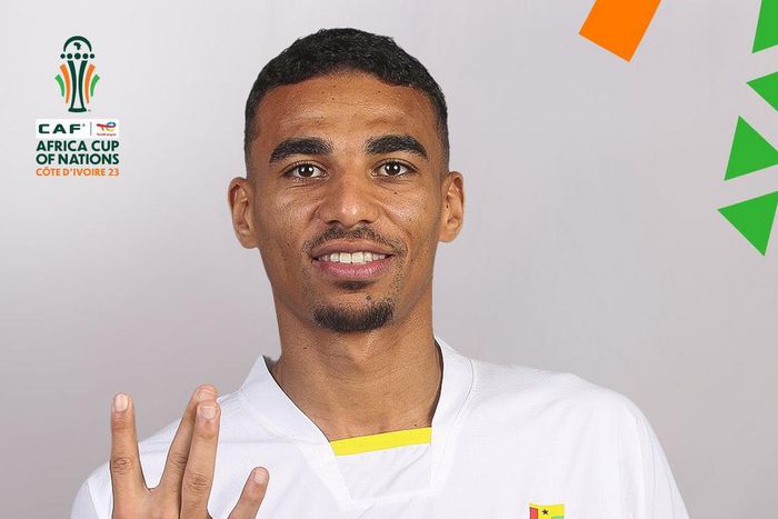 Alexander Djiku of the Black Stars