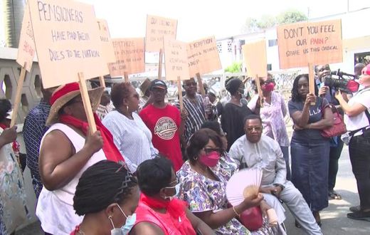 Some persons (pensioners) who want to be exempted from the domestic debt exchange programme.