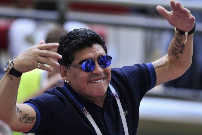 Maradona watched Argentina's World Cup debacle in Russia