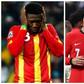 Asamoah Gyan reacts to Ronaldo shedding tears after penalty miss against Slovenia
