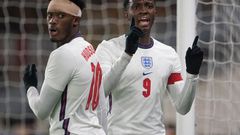 Chris Hughton: Ghana still talking to Nketiah, Hudson-Odoi over nationality switch