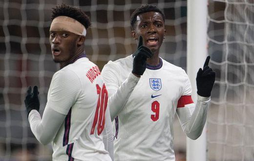Chris Hughton: Ghana still talking to Nketiah, Hudson-Odoi over nationality switch