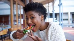 Woman eating(Business Insider)