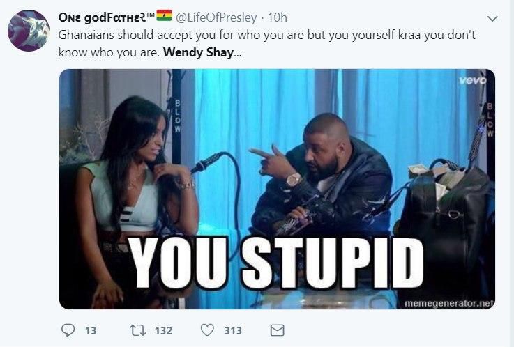Twitter comment