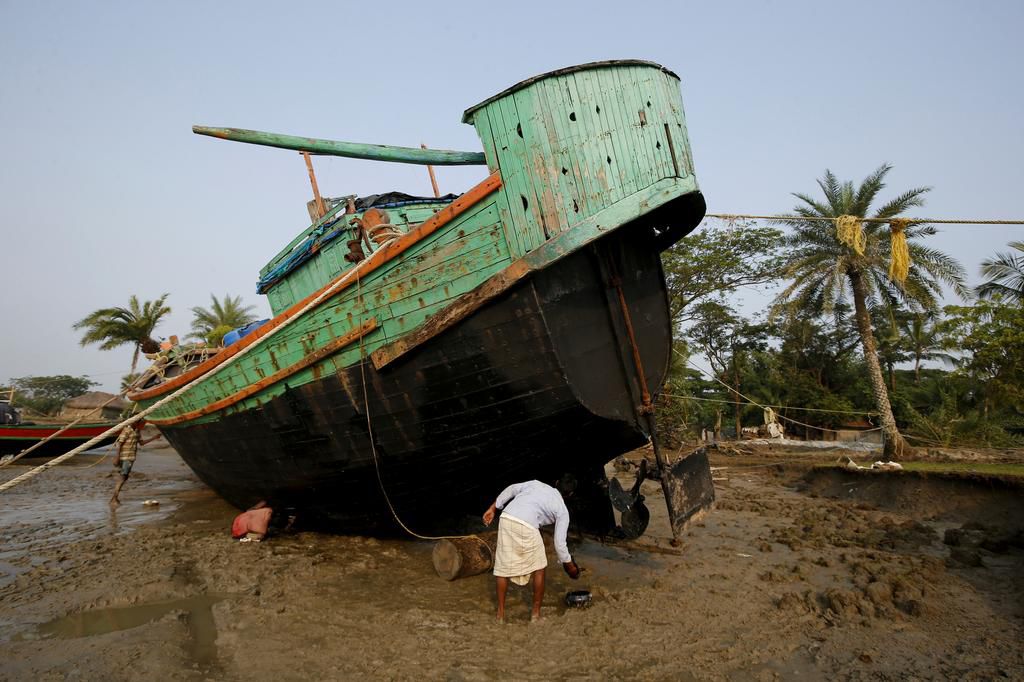 An island in India is disappearing, but some of the last residents say they can't afford to move away