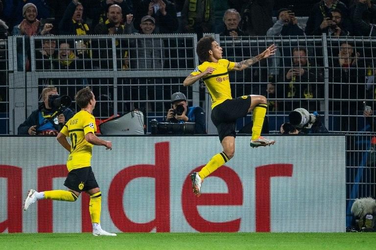 Witsel scored Borussia Dortmund's first goal in the 4-0 thumping of Atletico Madrid two weeks ago