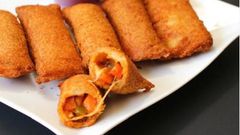 Bread pizza rolls
