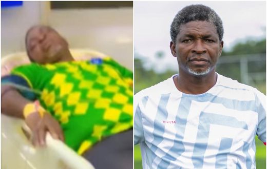 Video: Maxwell Konadu hospitalised after being assaulted by Bofoakwa Tano fans