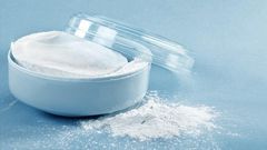 Homemade baby powder