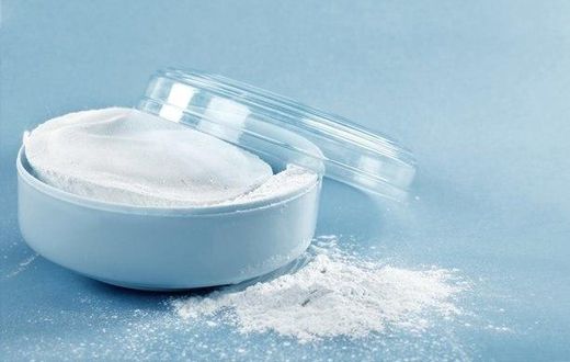 Homemade baby powder