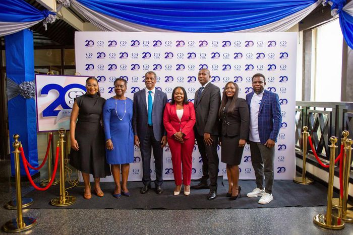 Leadership of CWG after the official launch of CWG Ghana at 20 anniversary