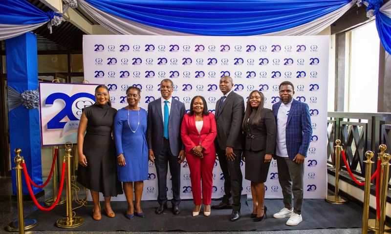 Leadership of CWG after the official launch of CWG Ghana at 20 anniversary
