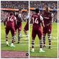 Watch: Kudus performs viral ‘Terminator’ dance with Zouma after goal against Newcastle