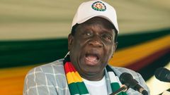 Zimbabwe President Emmerson Mnangagwa's government has denied any crisis
