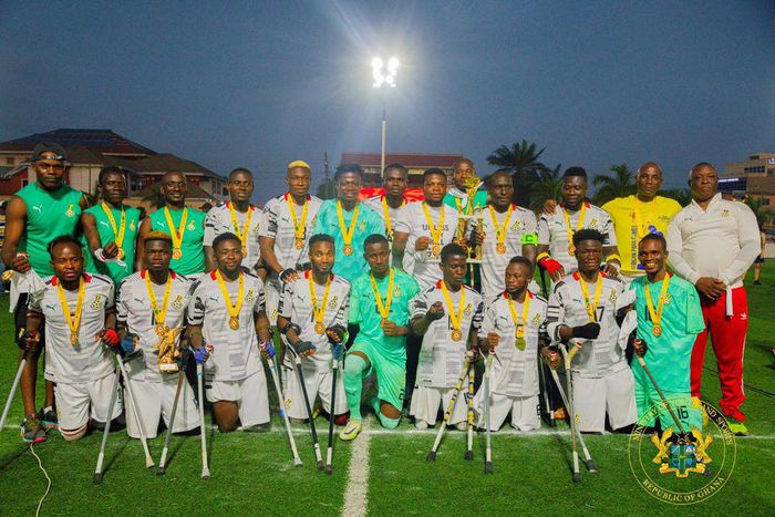 Ghana amputee football team crowned champions at 2023 African Para Games