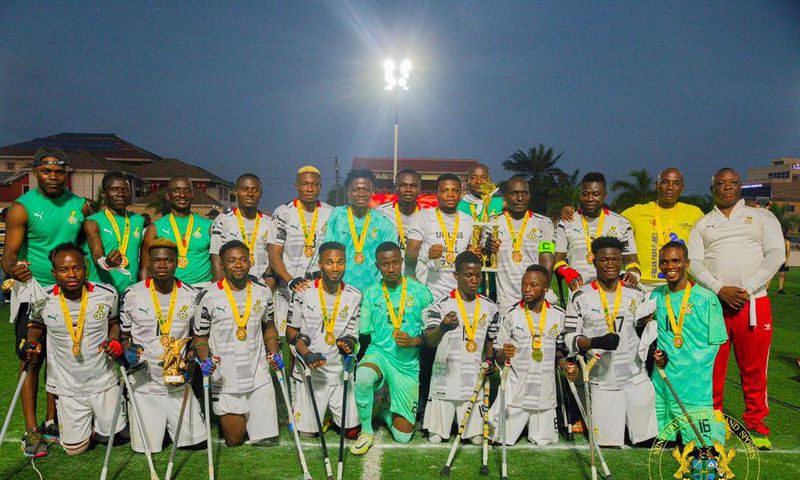 Ghana amputee football team crowned champions at 2023 African Para Games