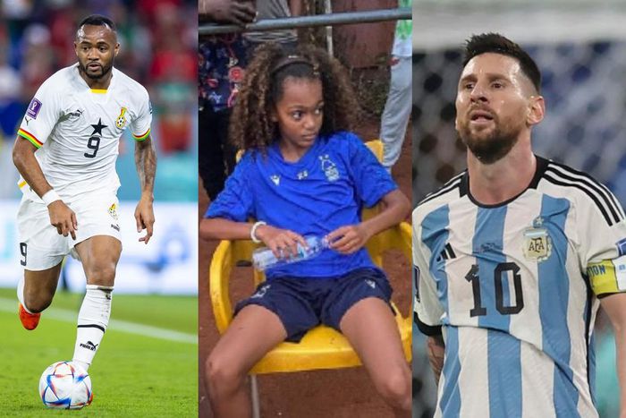 Jordan Ayew’s son compared with Messi after showing off dribbling skills (Video)