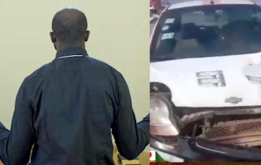 Kasoa : Retired Pastor killed by over speeding Taxi