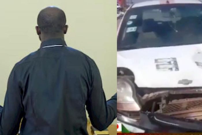 Kasoa : Retired Pastor killed by over speeding Taxi