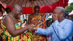 Nana Addo and Mahama