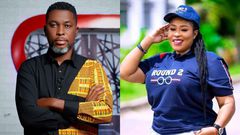 A Plus sued by NPP's Afia Akoto for claiming he has her nudes sent to McBrowns husband