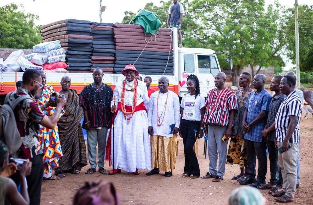Olu of Warri Kingdom Ogiame Atuwatse III CFR donates to Ghana’s flood victims