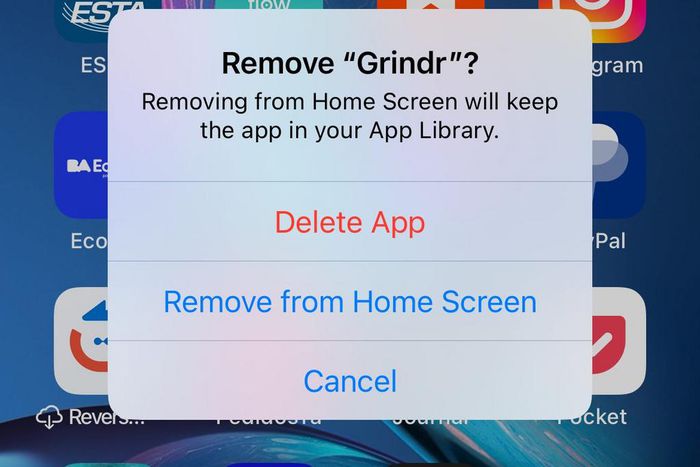 The author deleted Grindr and other dating apps off his phone.Courtesy of Gary Nunn