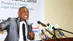 Private legal practitioner, Maurice Ampaw