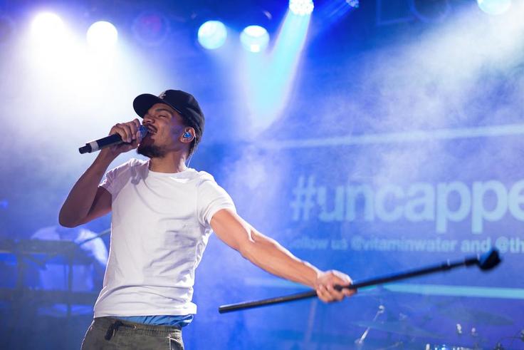 Chance the Rapper performing in New York.Photo by Dave Kotinsky/Getty Images for vitaminwater