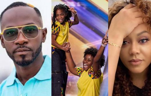 Ghanaian celebrities moved to tears by Afronita and Abigail's BGT performance
