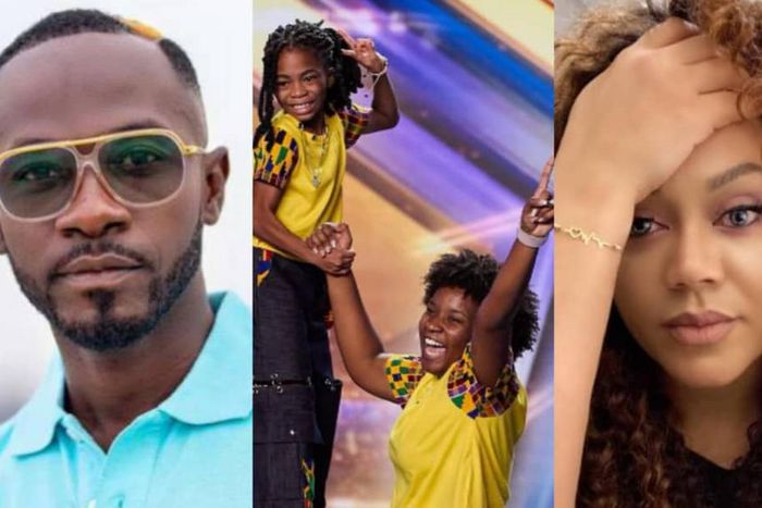 Ghanaian celebrities moved to tears by Afronita and Abigail's BGT performance