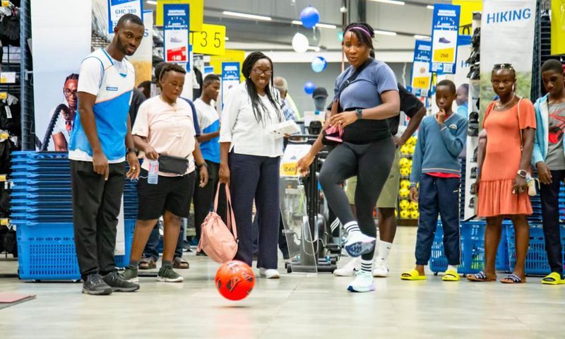 Decathlon Ghana celebrates 7th anniversary with Fitness Fiesta and special offers