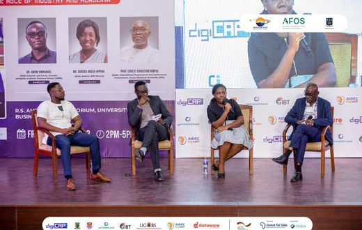 Panelist at the 8th INDAC-TED forum sharing thoughts on how businesses can leverage AI and Data Analytic