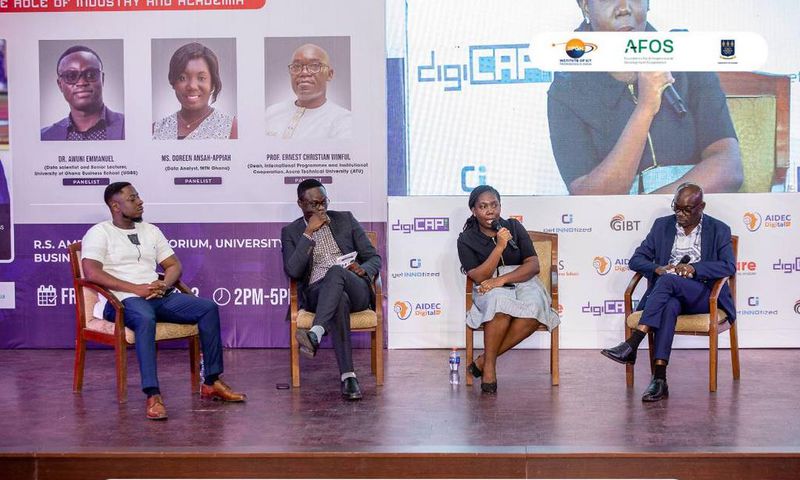 Panelist at the 8th INDAC-TED forum sharing thoughts on how businesses can leverage AI and Data Analytic