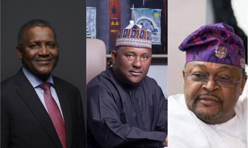 Dangote, Rabiu, and Adenuga